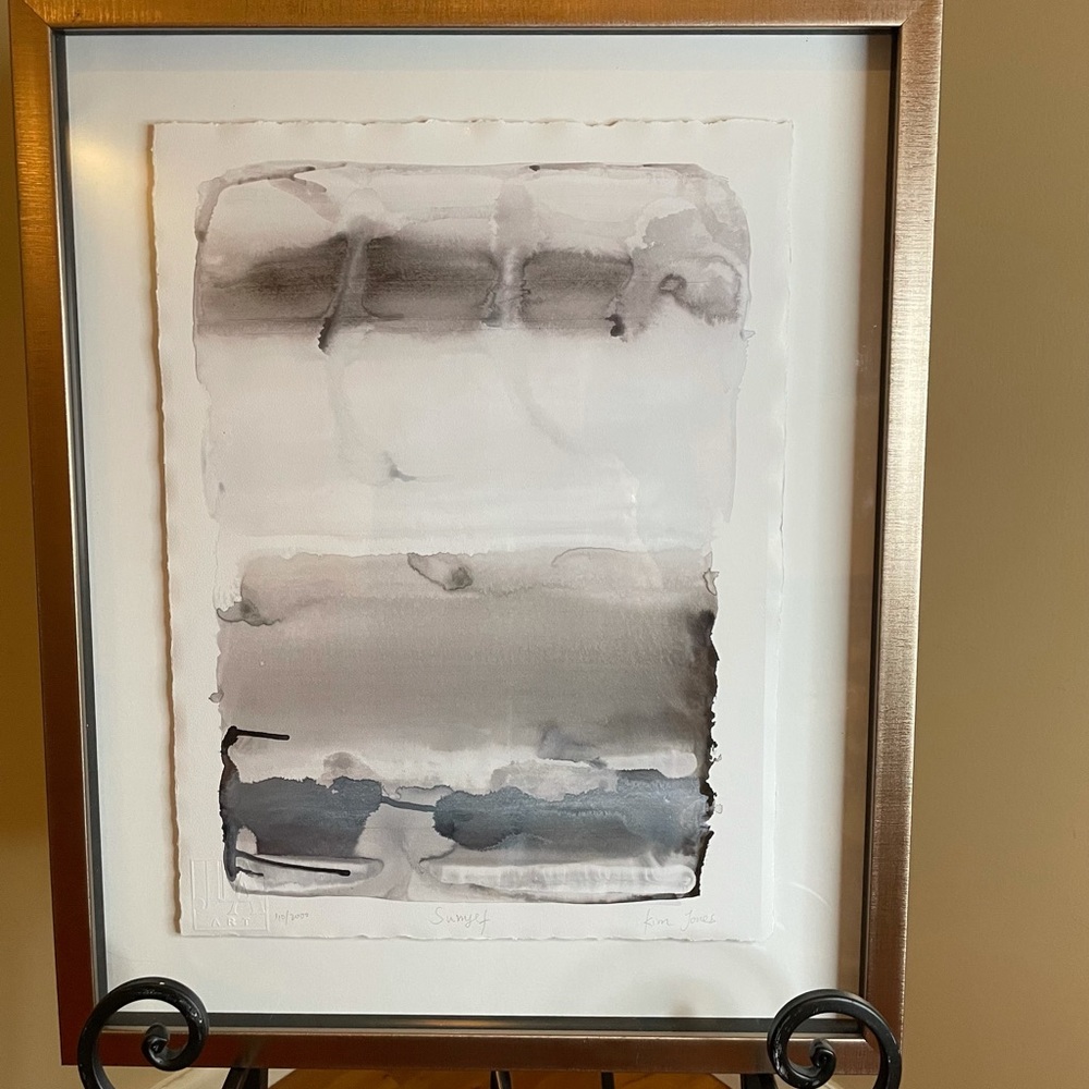 COPY - Numbered & Signed Watercolor Wall Hanging - Picture 3 of 8